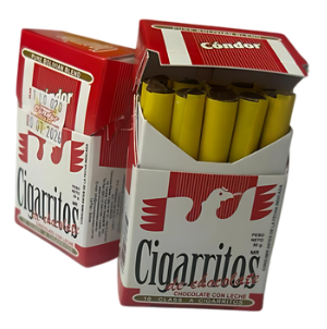 Cigarrito Chocolate Paquete de 10 Unidades
