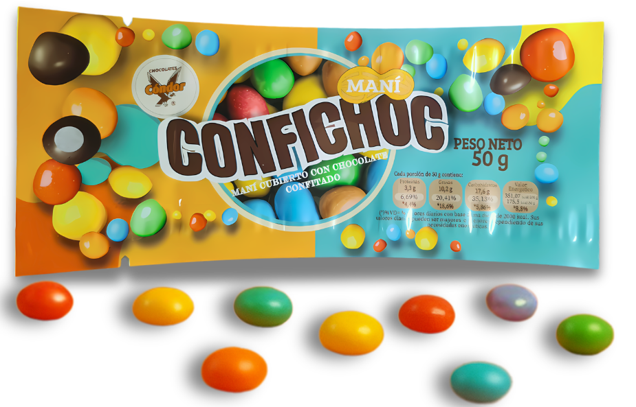 CONFI CHOC Maní Confitado
